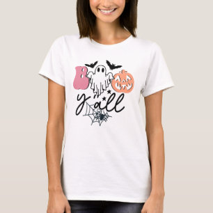T-shirt pour Halloween Sud Boo Y'all Ghost