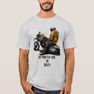T-shirt pour homme Custom Adventure Biker Spirit