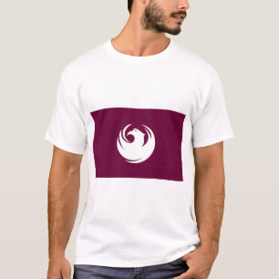 T-shirt pour hommes avec le drapeau de la ville de