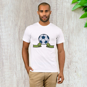 T-Shirt Pour Hommes De Football Et De Ruban