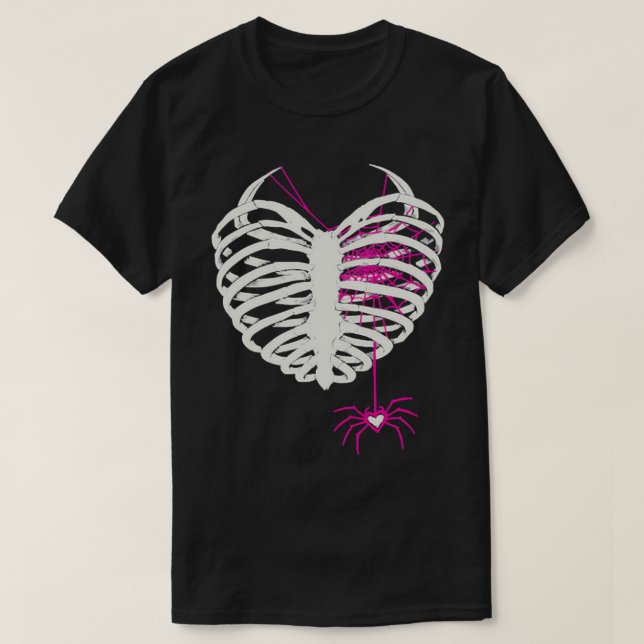 T-shirt Pour Hommes Femmes Aj Lee Spider Web (Design devant)