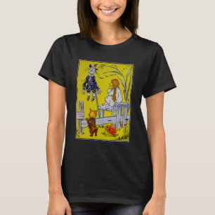 T-shirt Pour Hommes Femmes Le Magicien De Oz Retro Vintage
