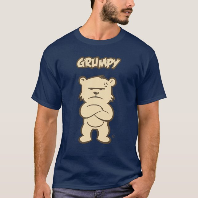 T-Shirt pour hommes GRUMPY (Devant)