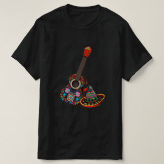 T-Shirt pour hommes musique mexicaine