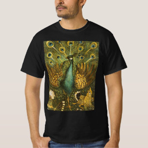 T-shirt pour hommes Pauw-met-kippen Theo-van-Hoyte