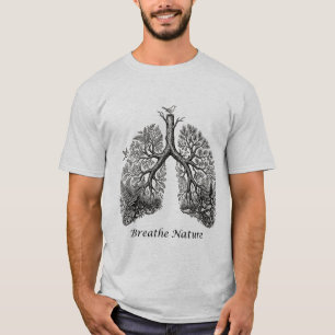 T-shirt pour hommes - Respirer la nature