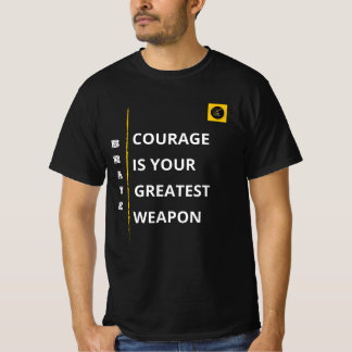T-Shirt pour hommes - Vibration courageuse