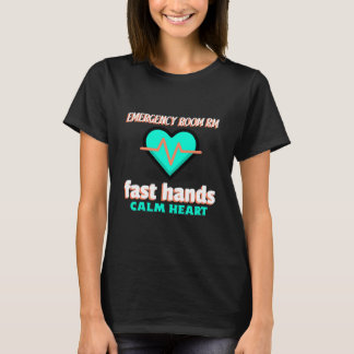 T-shirt pour infirmière des urgences – Mains rapid