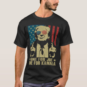 T-shirt Pour Joe One Pour Kamala Funny Trump 2024