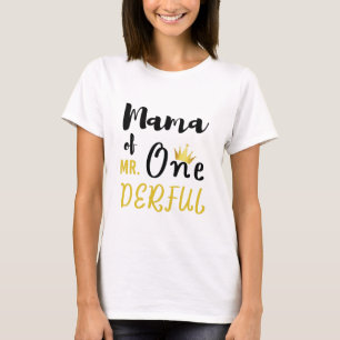 T-Shirt pour la fête des 1 an de MR Onederful Funn