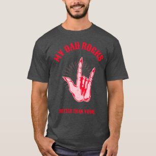 T-shirt pour la fête des pères Mon père déchire mi
