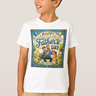 T-shirt pour la fête des pères pour enfants