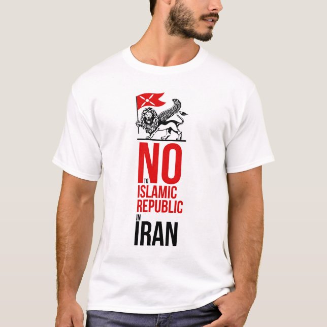 T-shirt pour la liberté en IRAN (Devant)