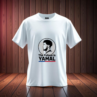 T-shirt pour Lamine Yamal - le futur est Yamal