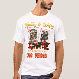 T-shirt pour l'anniversaire du Mariage de Las Vega