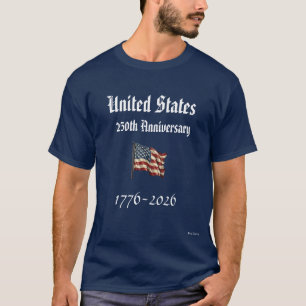T-Shirt pour le 250e anniversaire des États-Unis