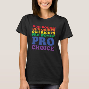 T-shirt Pour le droit à l'avortement 1973 Pour le choix de
