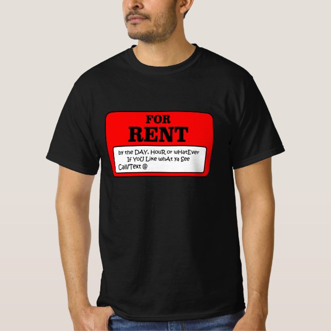 T-shirt Pour le loyer (Devant)