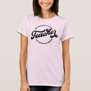 T-shirt pour le meilleur professeur
