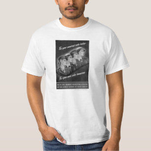 T-shirt Pour le pays, 2ÈME GUERRE MONDIALE vintage