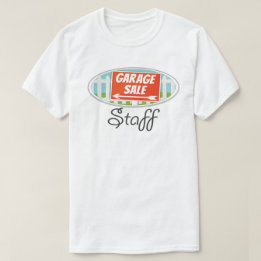 T-Shirt pour le personnel de vente de garage