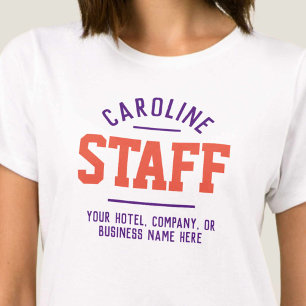T-Shirt pour le personnel d'hôtellerie