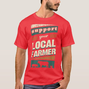 T-shirt pour le soutien aux agriculteurs, produits