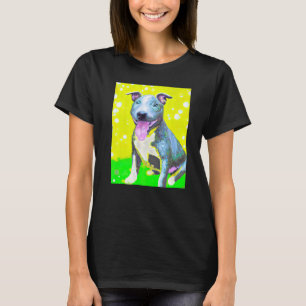 T-shirt Pour Le Ventilateur De Puppie De Chien Dans Le Sty