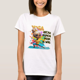 t-shirt pour le yoga