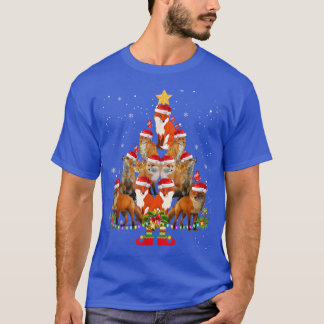 T-shirt Pour les amateurs de fêtes de Noël Arbre de Noël