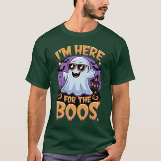 T-shirt Pour les Boos : Vibes de fantômes Cool