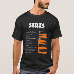 T-shirt Pour Les Enfants Avec Des Statistiques Adhd Neurod