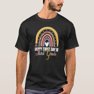 T-shirt Pour les enseignants garçons filles enfants heureu