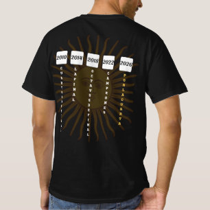 T-Shirt pour les fans de football d'Argentine 2026
