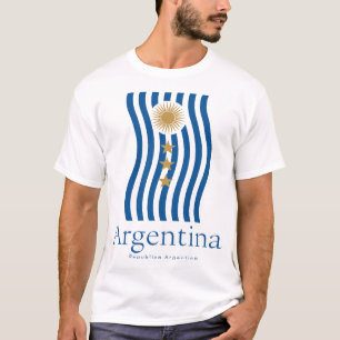 T-Shirt pour les fans de football d'Argentine Fi