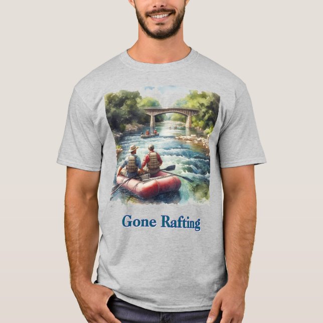 T-Shirt pour les hommes de White Water (Devant)