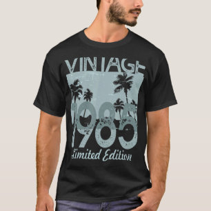 T-shirt pour les hommes et les femmes nés en 1985 ou Vinta