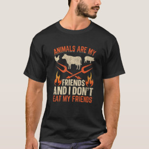 T-shirt Pour les personnes véganes Plant Powered les anima