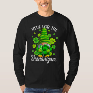 T-shirt Pour les Shenanigans Patrick's Day Gnome