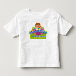T-shirt Pour Les Tous Petits 1000 livres avant chemise de jardin d'enfants