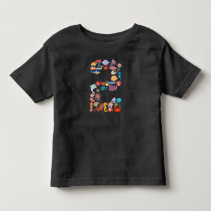 T-shirt Pour Les Tous Petits 2e anniversaire Ocean Sea Animaux Thème 2 an Old