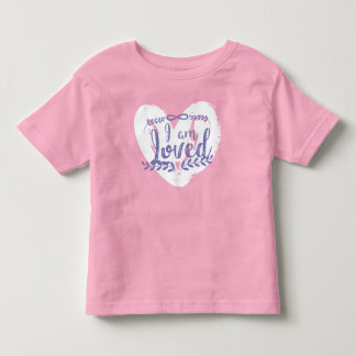 T-shirt Pour Les Tous Petits 3h16 de John je suis blanc aimé sur la chemise