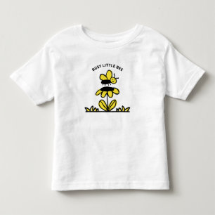 T-shirt Pour Les Tous Petits Abee mignonne et fleurs