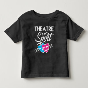 T-shirt Pour Les Tous Petits Acteurs du théâtre Masque Humour dramatique Broa