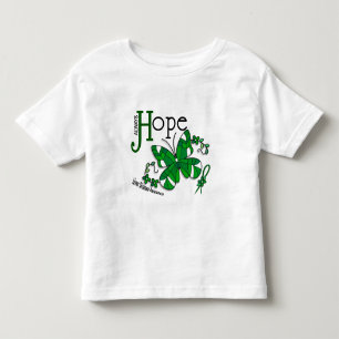 T-shirt Pour Les Tous Petits Affection hépatique de papillon en verre souillé