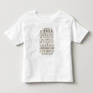 T-shirt Pour Les Tous Petits Affiche annonçant une représentation