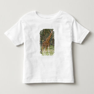 T-shirt Pour Les Tous Petits Afrique. Kenya. Girafe de Rothschild au lac 2