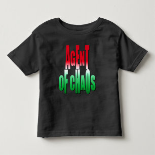T-shirt Pour Les Tous Petits Agent du Chaos