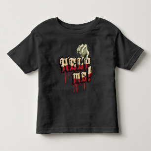 T-shirt Pour Les Tous Petits Aidez-moi avec la main Zombie