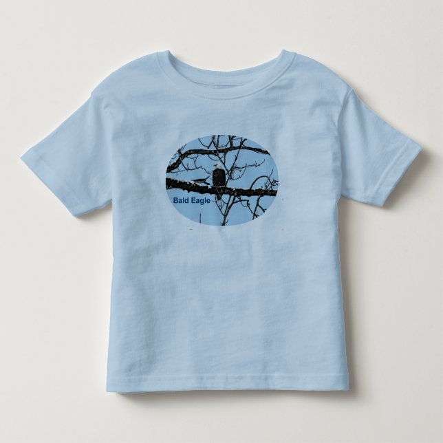 T-shirt Pour Les Tous Petits Aigle de Bald (Devant)